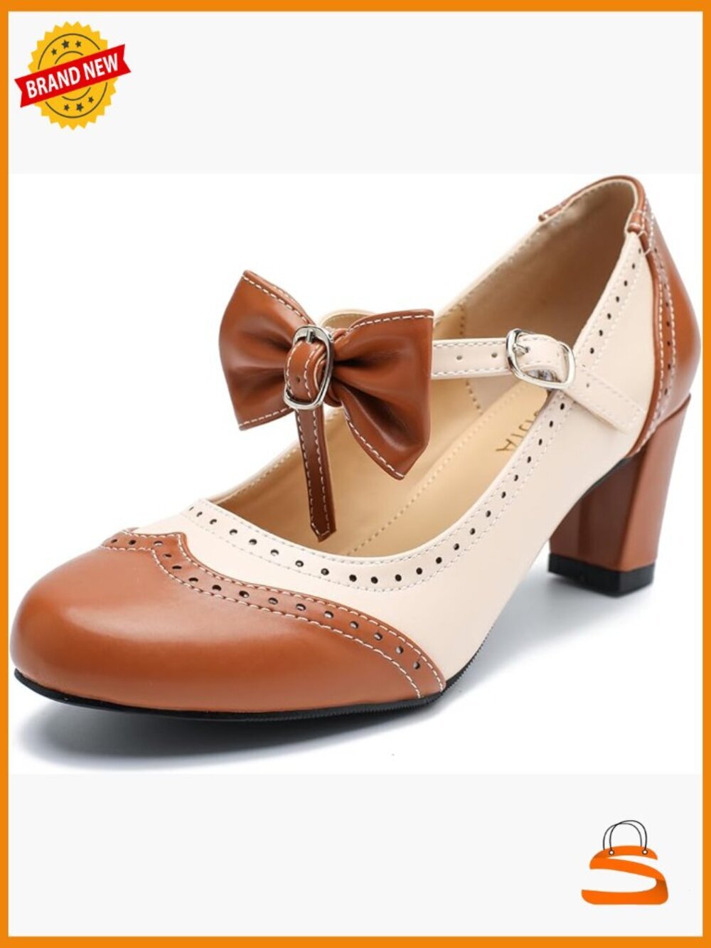 Chunky Heel Mary Janes Ankle Strap Vintage Oxford Pumps Kawaii Dress Shoes
